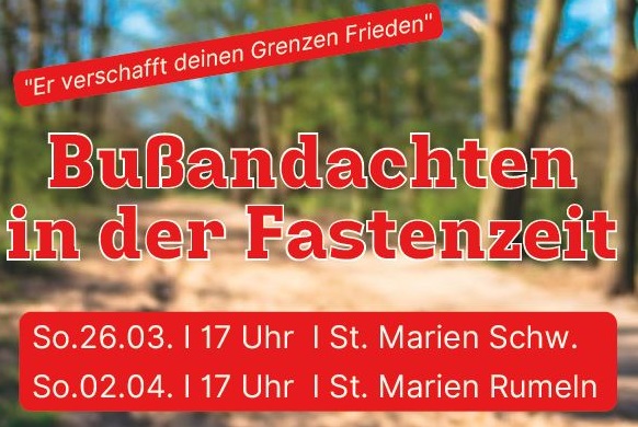 Bußgottesdienste