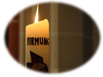 Firmung Kerze